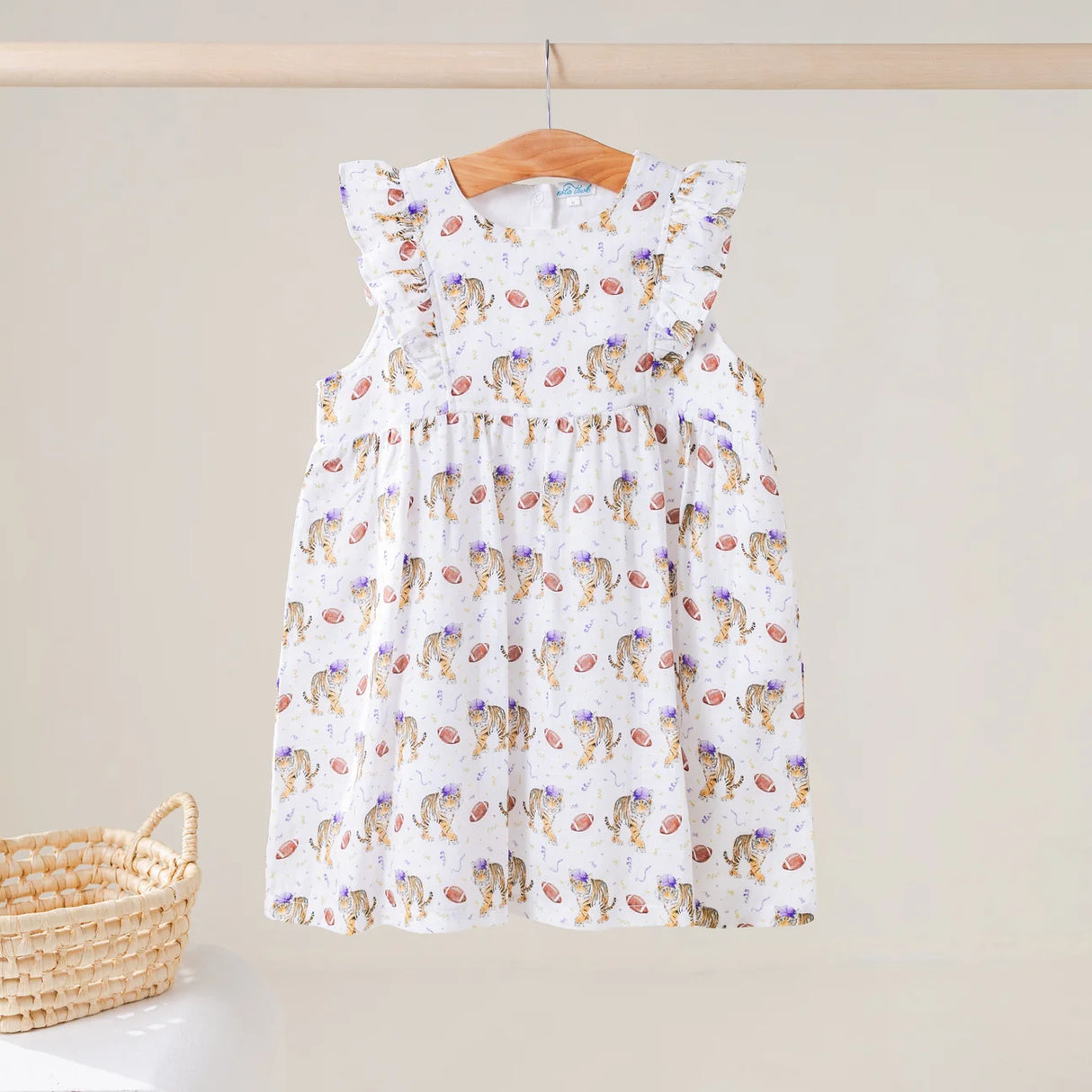 Nola Tawk Kickoff in Louisiana Organic Cotton Dress