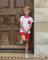 Baby Loren Lil'Cajun Pima Short Set