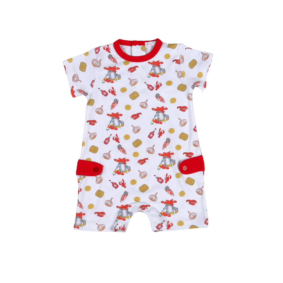 Baby Loren Lil'Cajun Pima Romper