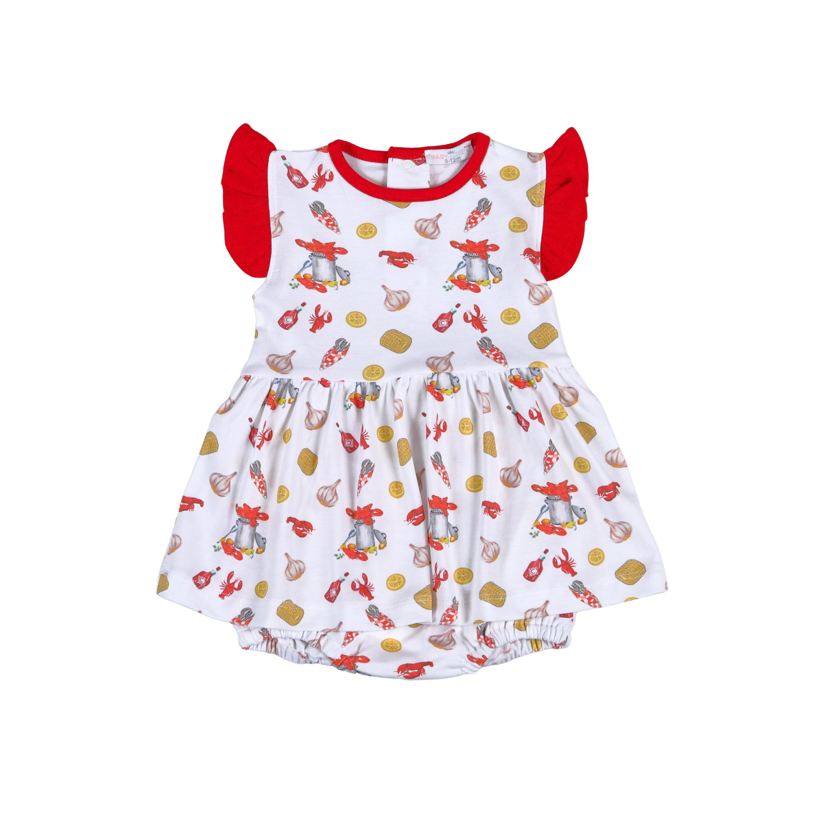 Baby Loren Lil'Cajun  Pima Bubble Dress