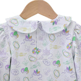 Oak Lane Long Sleeve Mardi Gras Dress