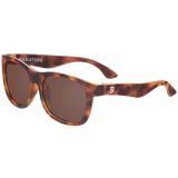 Babiators Polarized Navigator | Classic Tortoise Sunglasses Amber Lens (3-5 years)