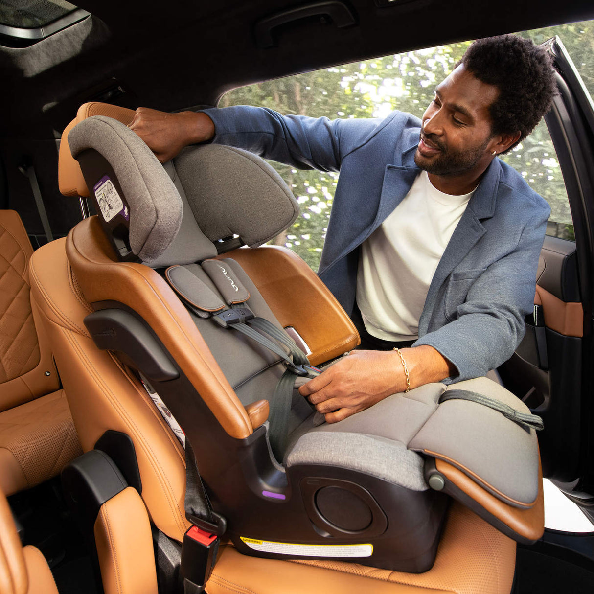 NUNA LUMN Forward-Facing Harness-to-Booster Car Seat