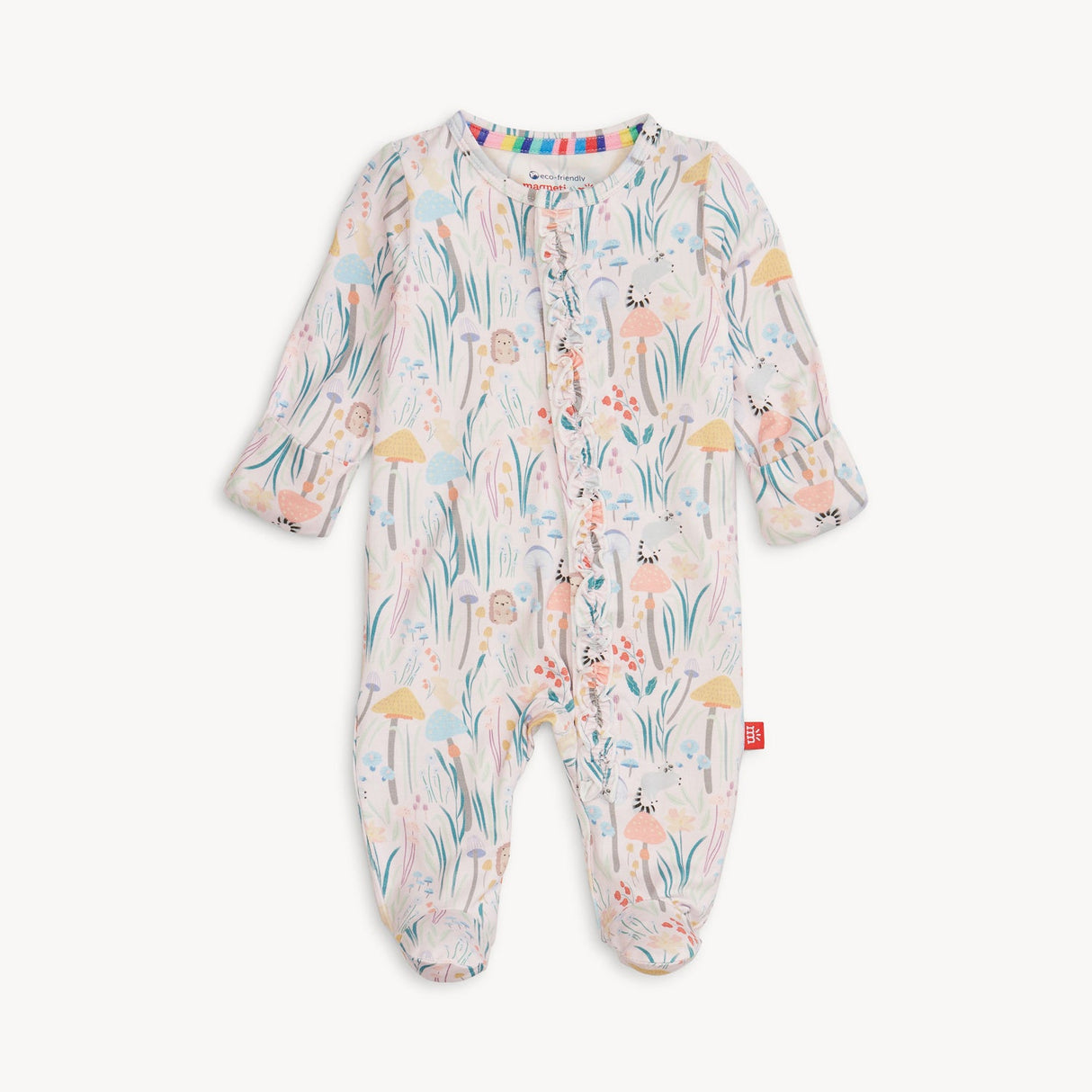 Magnetic Me Shroom & Bloom Modal Footie w/ Ruffles