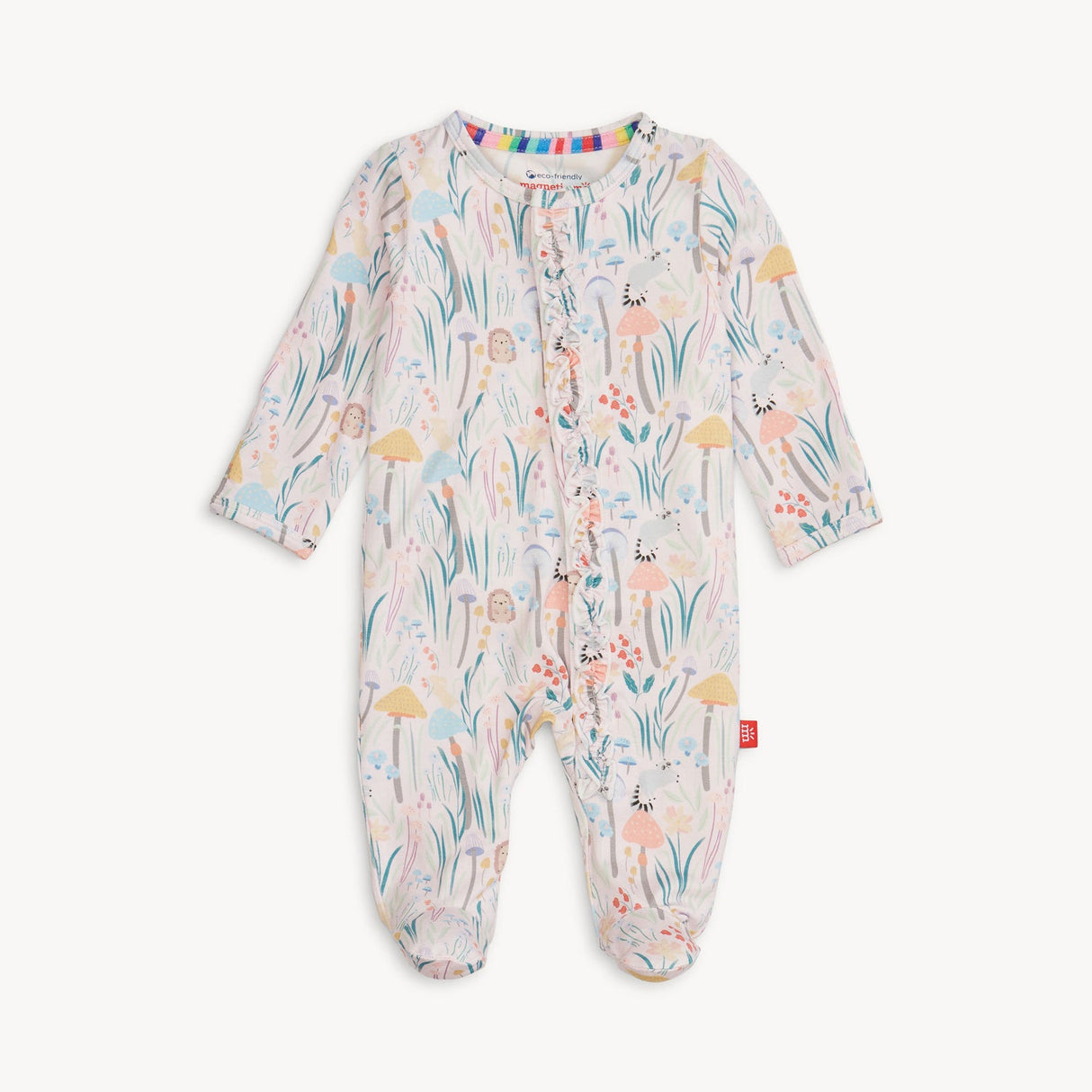 Magnetic Me Shroom & Bloom Modal Footie w/ Ruffles
