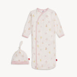Magnetic Me Pink Baby Beats Modal Gown & Hat Set