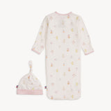 Magnetic Me Pink Baby Beats Modal Gown & Hat Set