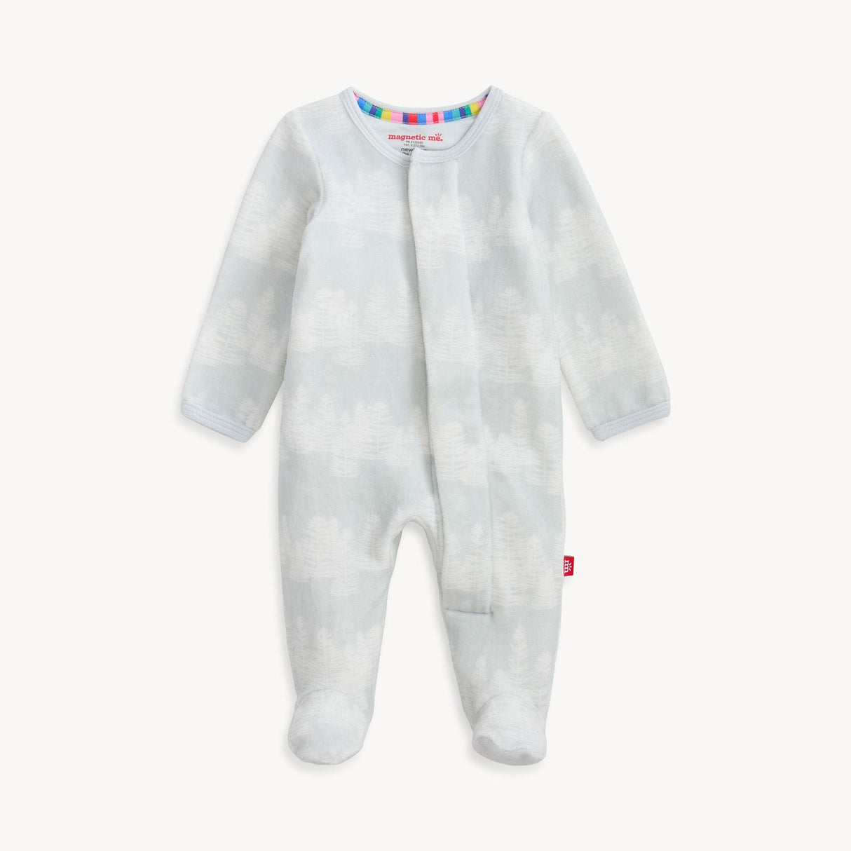 Magnetic Me Birch Trees Velour Footie