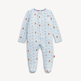 Magnetic Me Nursery Nostalgia Blue Modal Footie