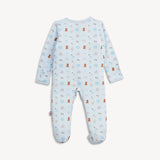 Magnetic Me Nursery Nostalgia Blue Modal Footie