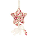 Jellycat Blossom Cream 'Berry' Bunny Musical  Pull