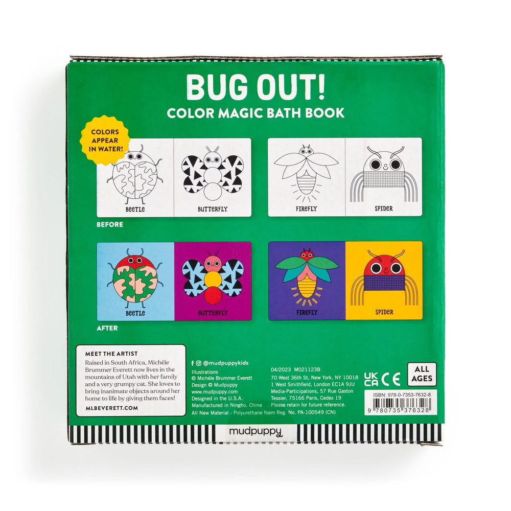 Bug Out | Color Magic Bath Book