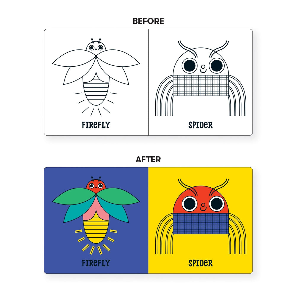 Bug Out | Color Magic Bath Book