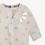 Magnetic Me Lullaby Sky Pink Modal Magnetic Convertible Coverall