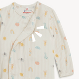 Magnetic Me Lullaby Sky Pink Modal Magnetic Gown + Hat Set | NB-3M