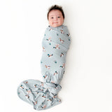 Kyte Bamboo Swaddle Blanket | Mallard Duck