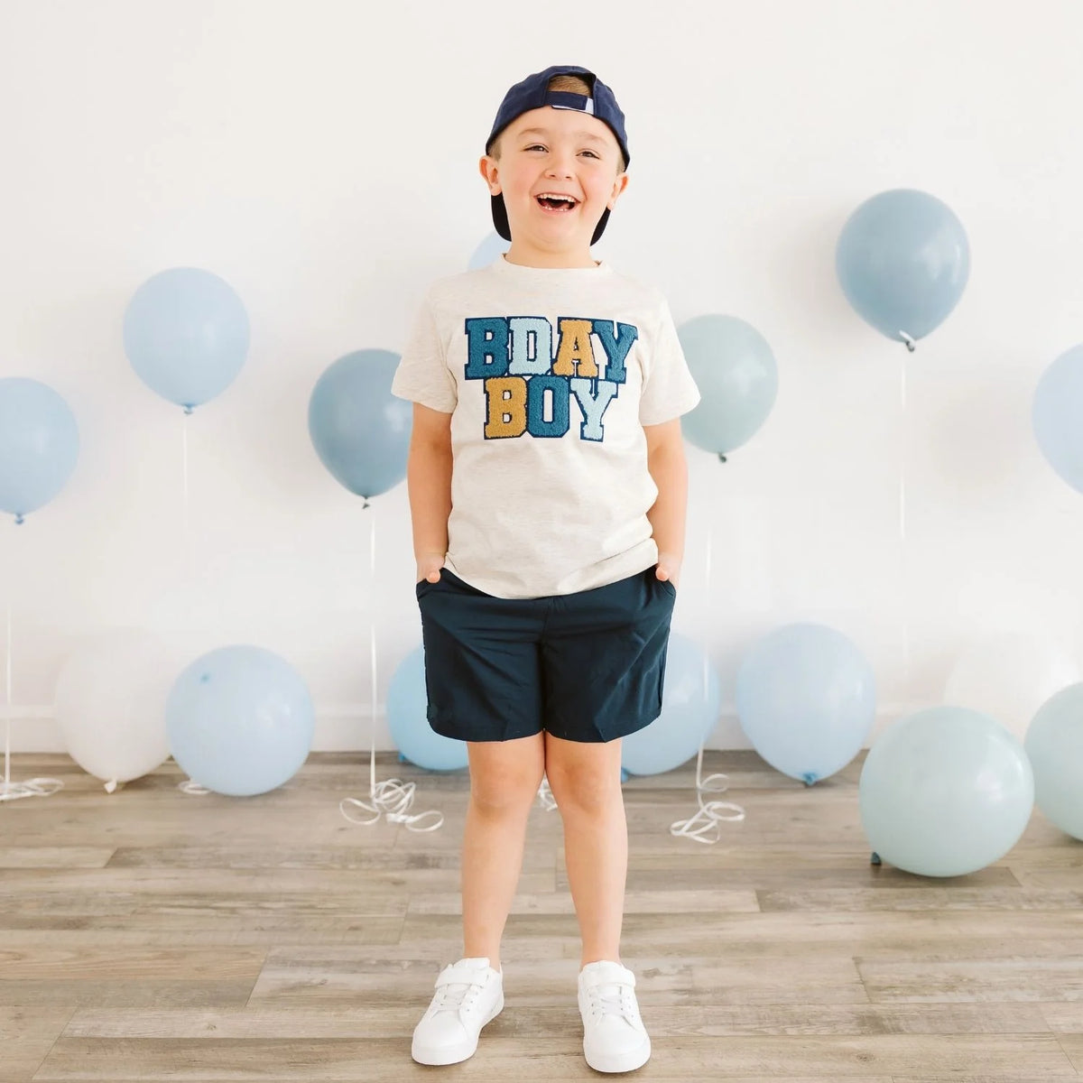 Sweet Wink Birthday Boy Patch T-Shirt