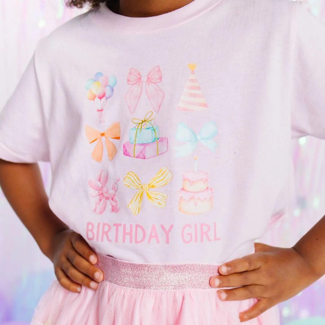 Sweet Wink Birthday Girl Cutie T-Shirt