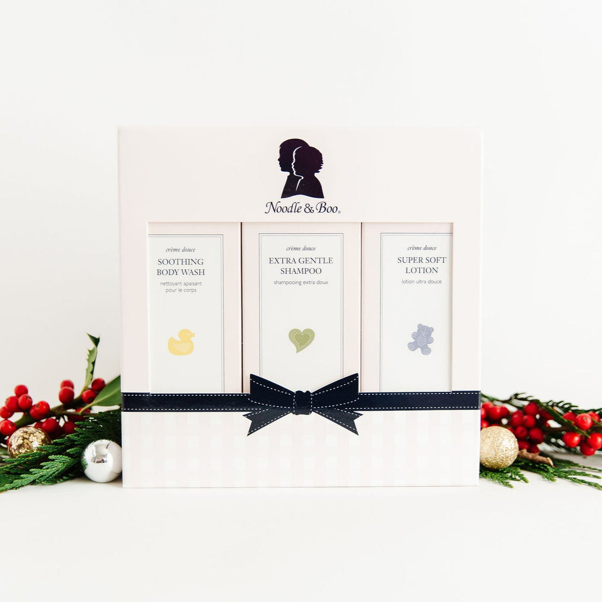 Noodle & Boo Starter Gift Set for Baby's Bath Routine | 3 pcs | 8 oz