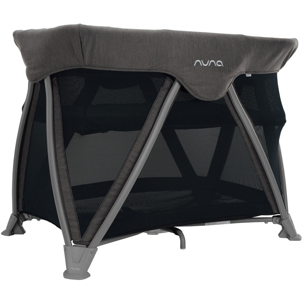 Nuna COVE Aire Go Travel Crib with sheet