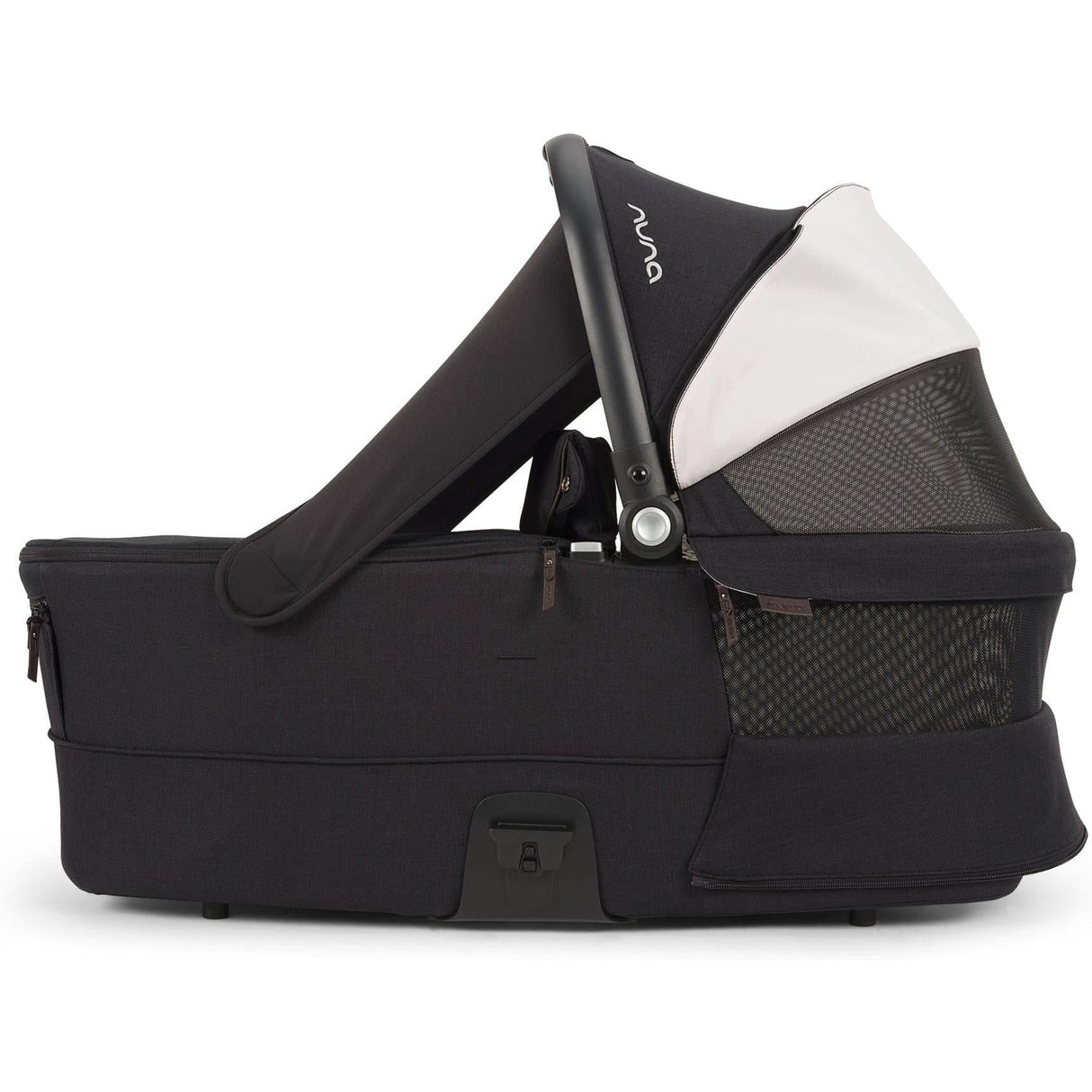 Nuna MIXX Series Bassinet + Stand | Caviar (Chocolate)