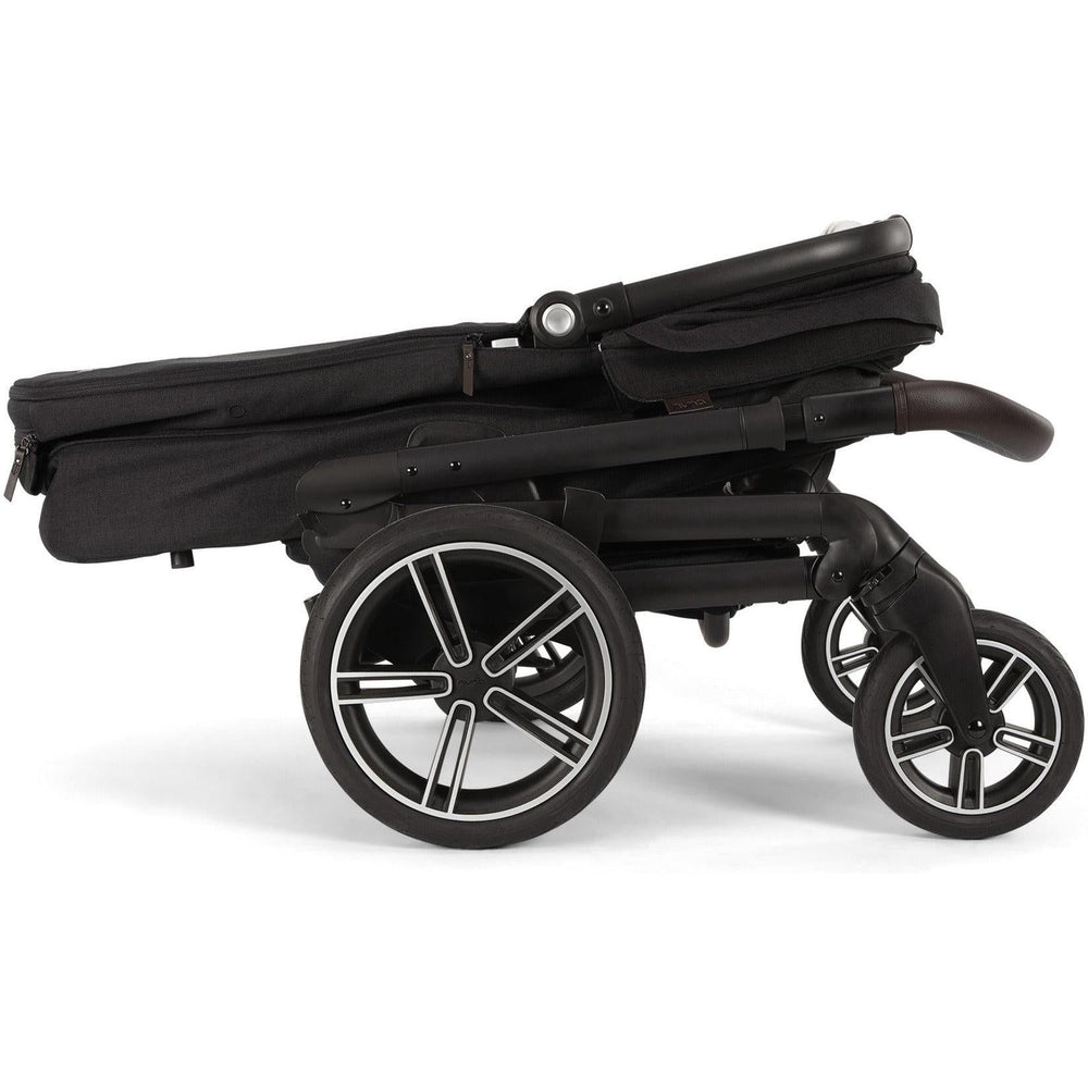 Nuna MIXX Series Bassinet + Stand | Caviar (Chocolate)