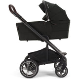 Nuna MIXX Series Bassinet + Stand | Caviar (Chocolate)