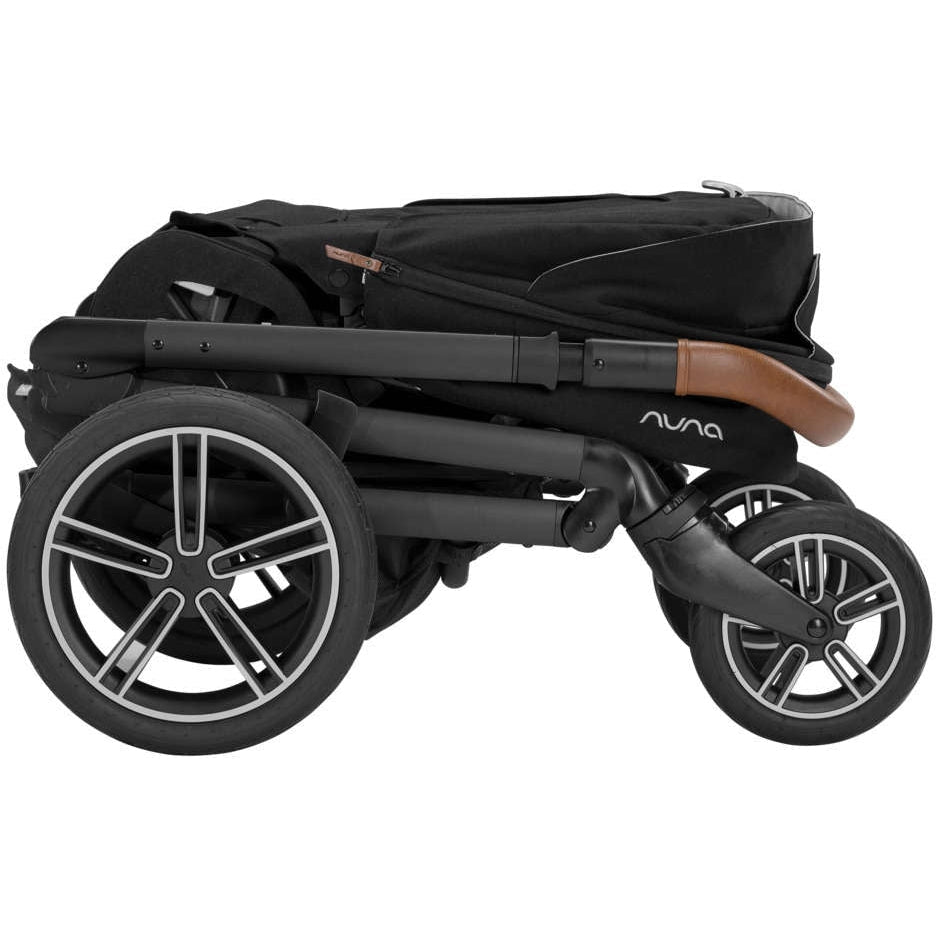 Nuna MIXX Next with Magnetic Buckle + PIPA Aire RX Infant Car Seat with Relx base Travel System