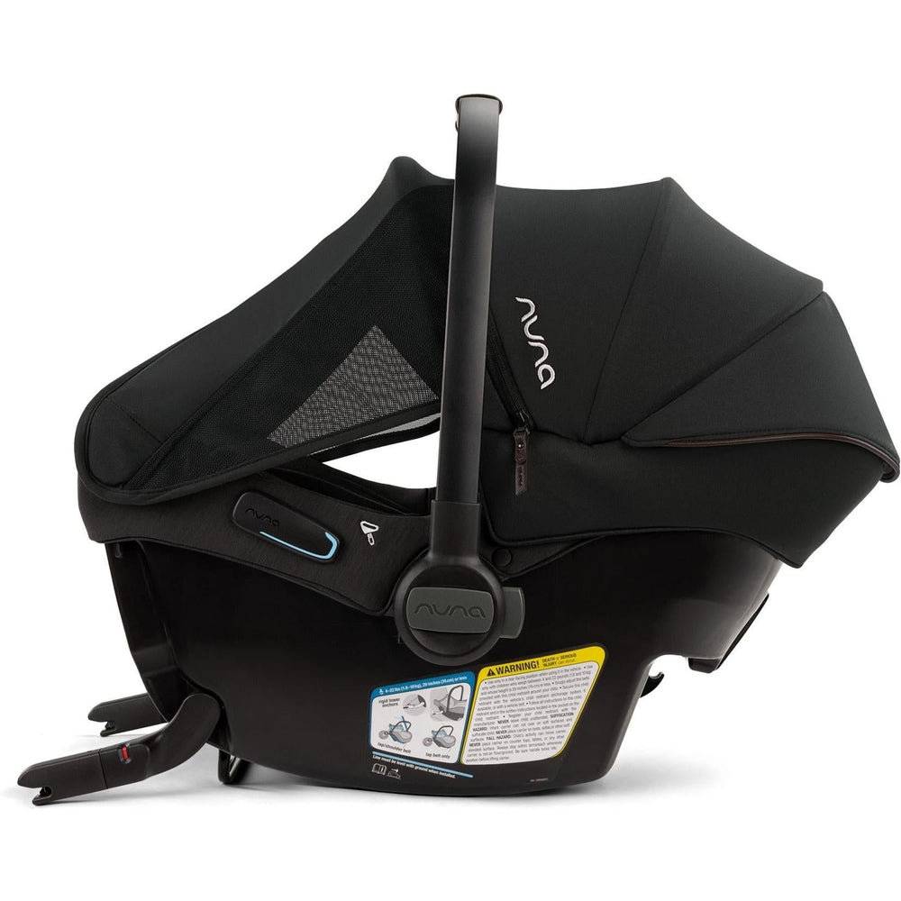 NUNA SWIV stroller + PIPA urbn car seat travel system