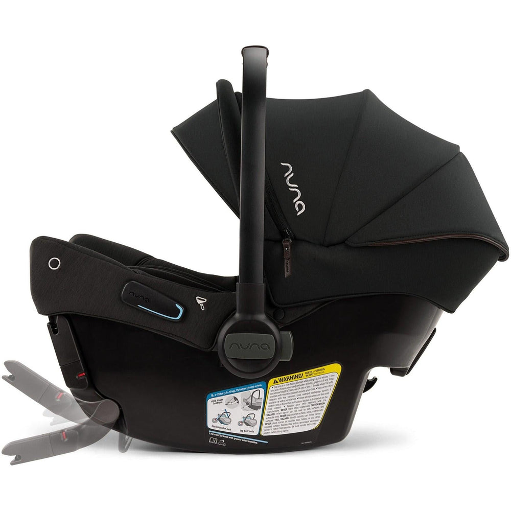 NUNA SWIV stroller + PIPA urbn car seat travel system
