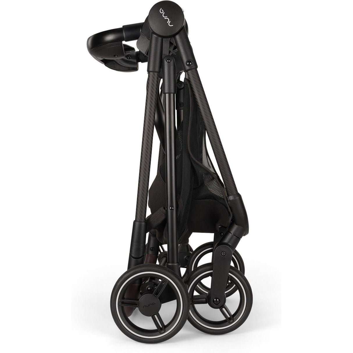 NUNA URBN FLEX SYSTEM Caviar | stroller frame, PIPA™ urbn car seat, ring adapter and carry bag