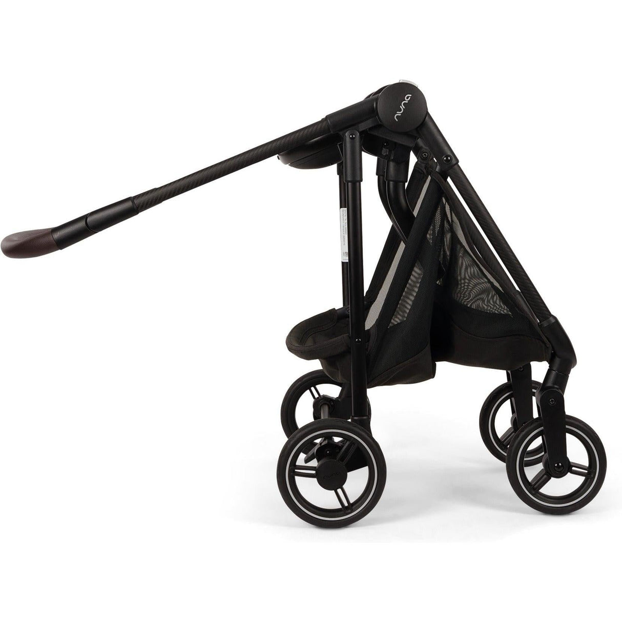 NUNA Flex System Stroller Frame + PIPA Series Car Seat Adapter | Caviar