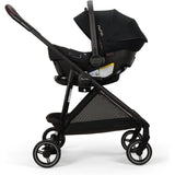 NUNA URBN FLEX SYSTEM Caviar | stroller frame, PIPA™ urbn car seat, ring adapter and carry bag