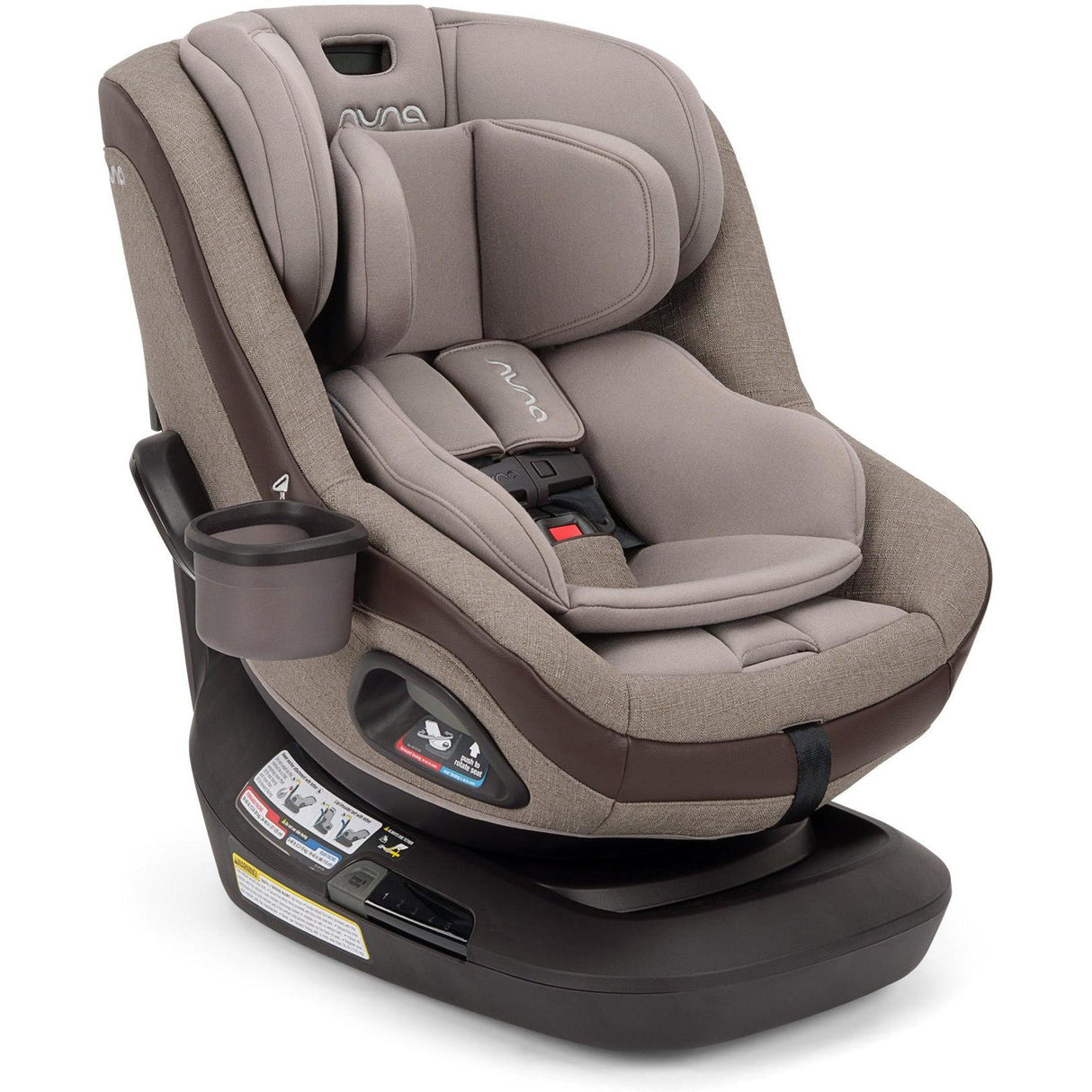NUNA REVV Maxx Rotating Convertible Car Seat with cupholder