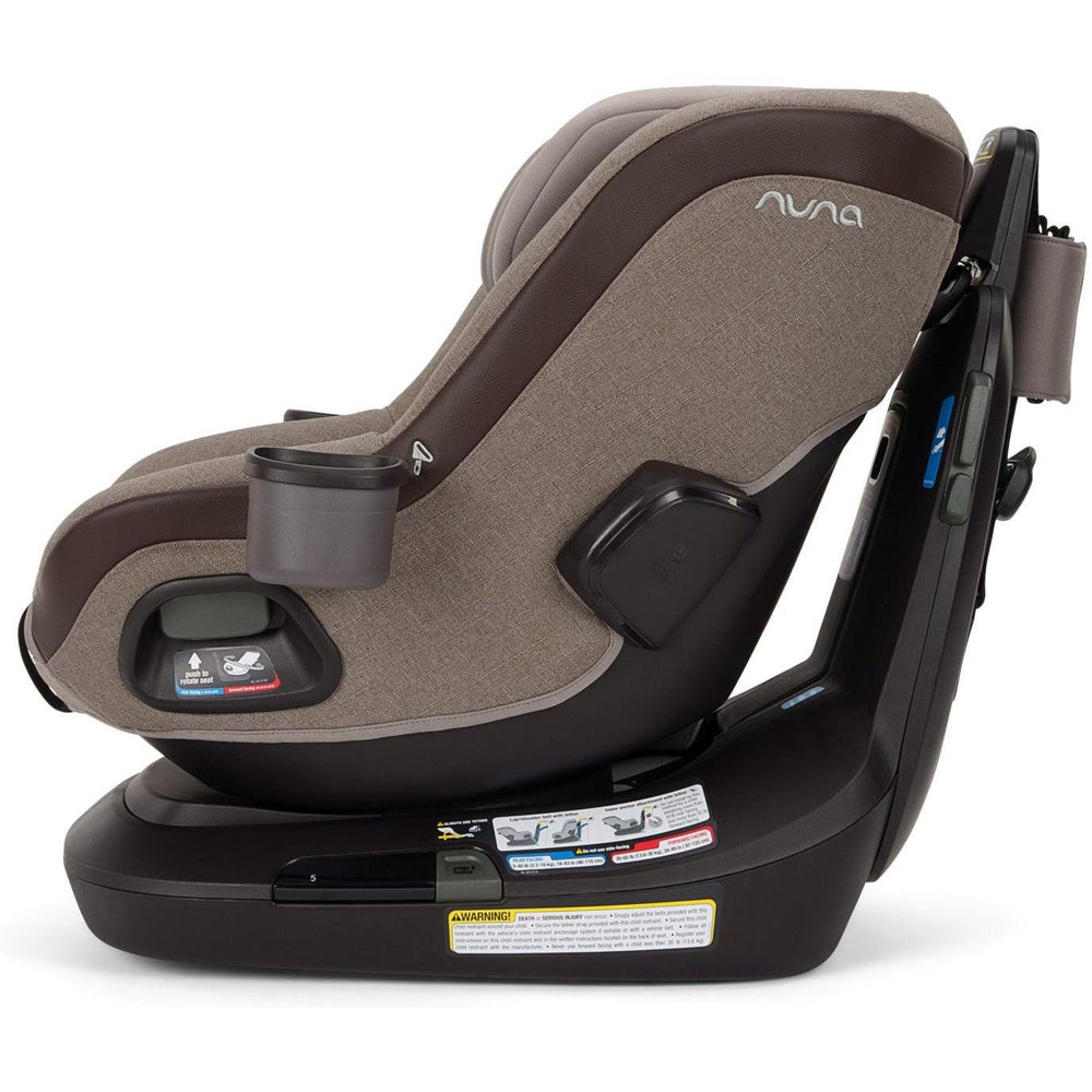 NUNA REVV Maxx Rotating Convertible Car Seat with cupholder