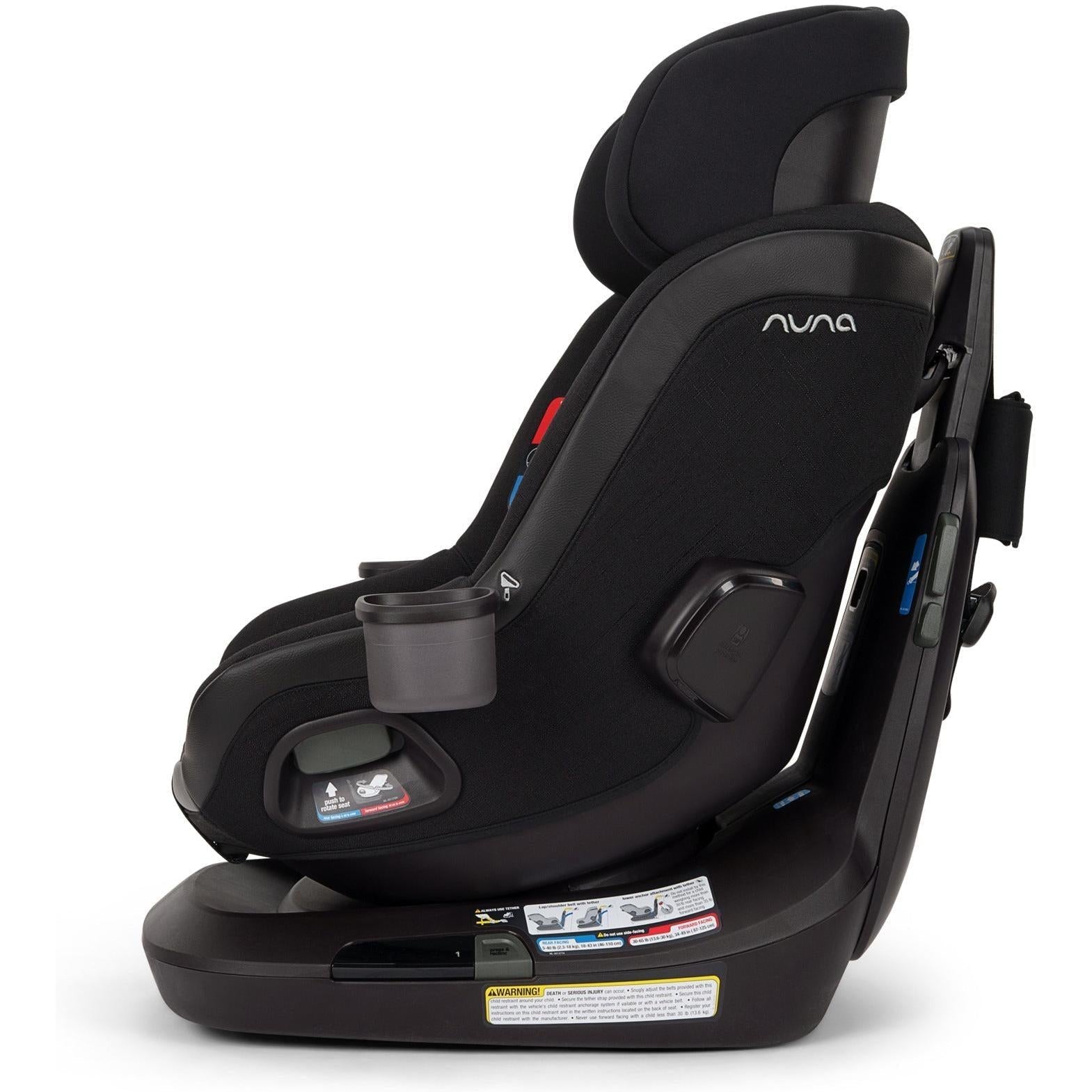 NUNA REVV Maxx Rotating Convertible Car Seat with cupholder – ZukaBaby