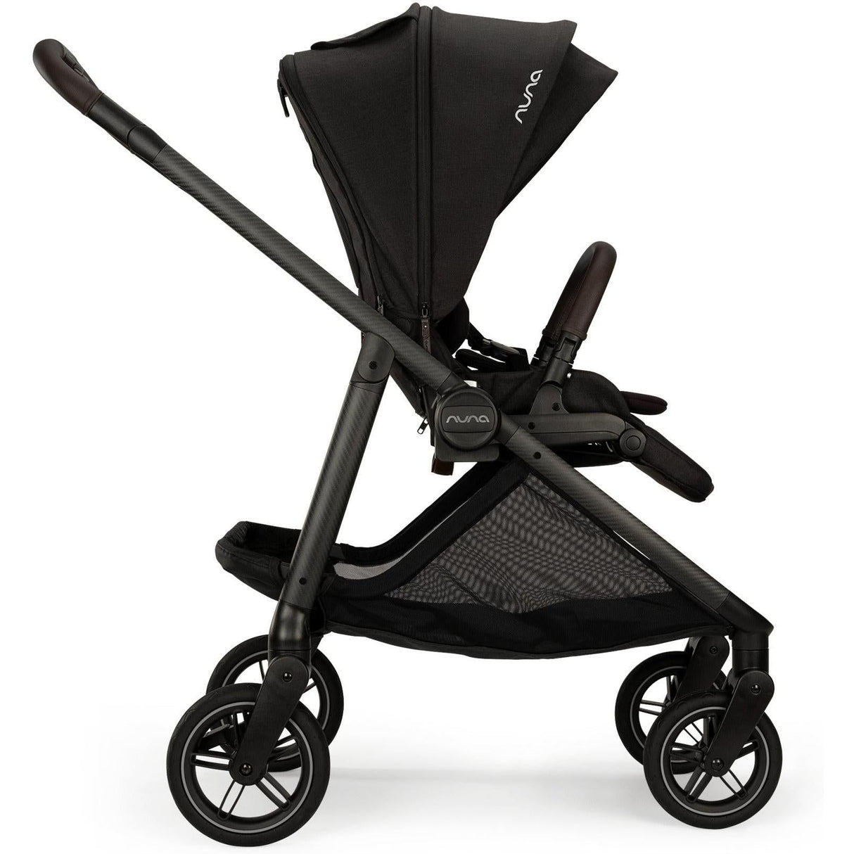 NUNA SWIV stroller + PIPA urbn car seat travel system