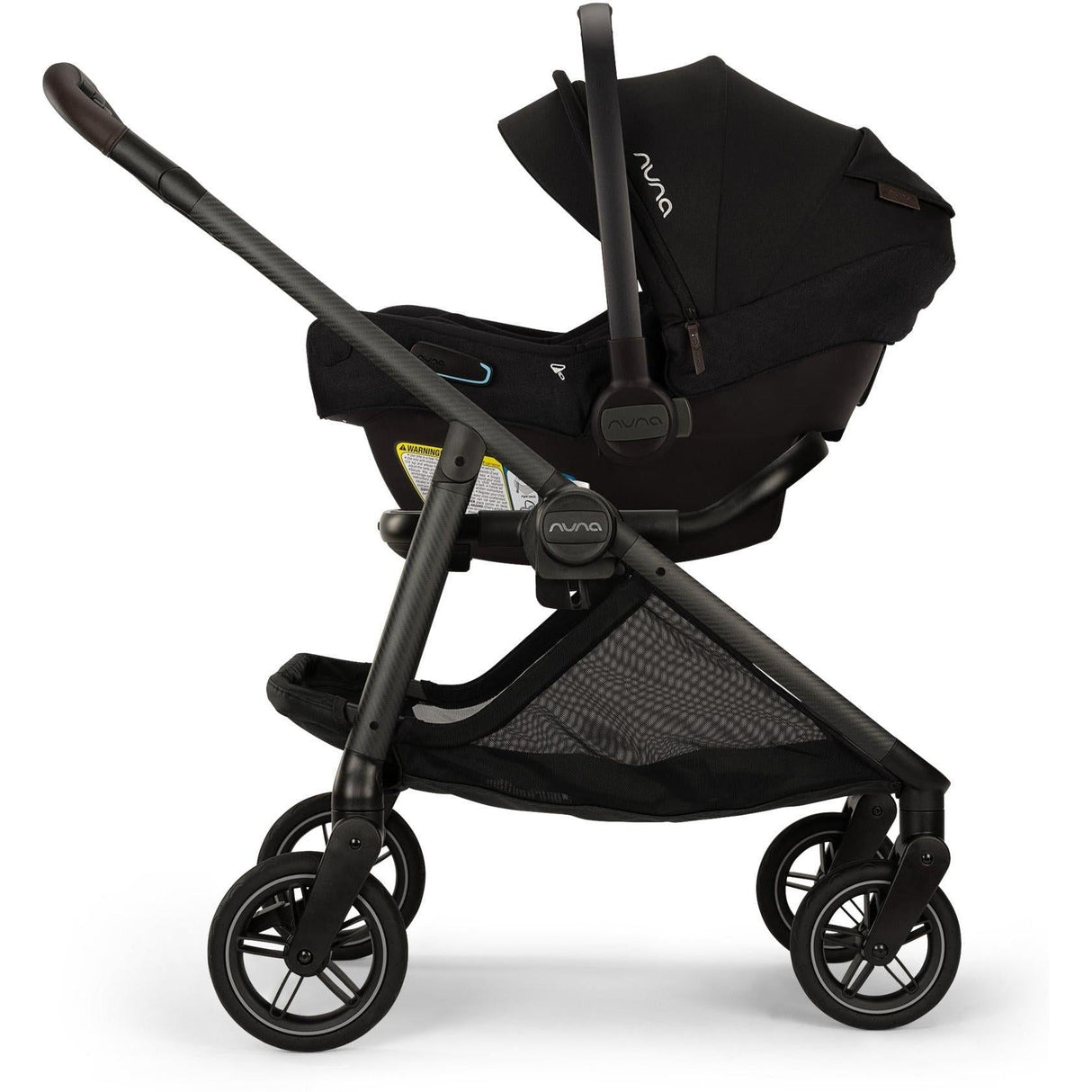 NUNA SWIV stroller + PIPA urbn car seat travel system