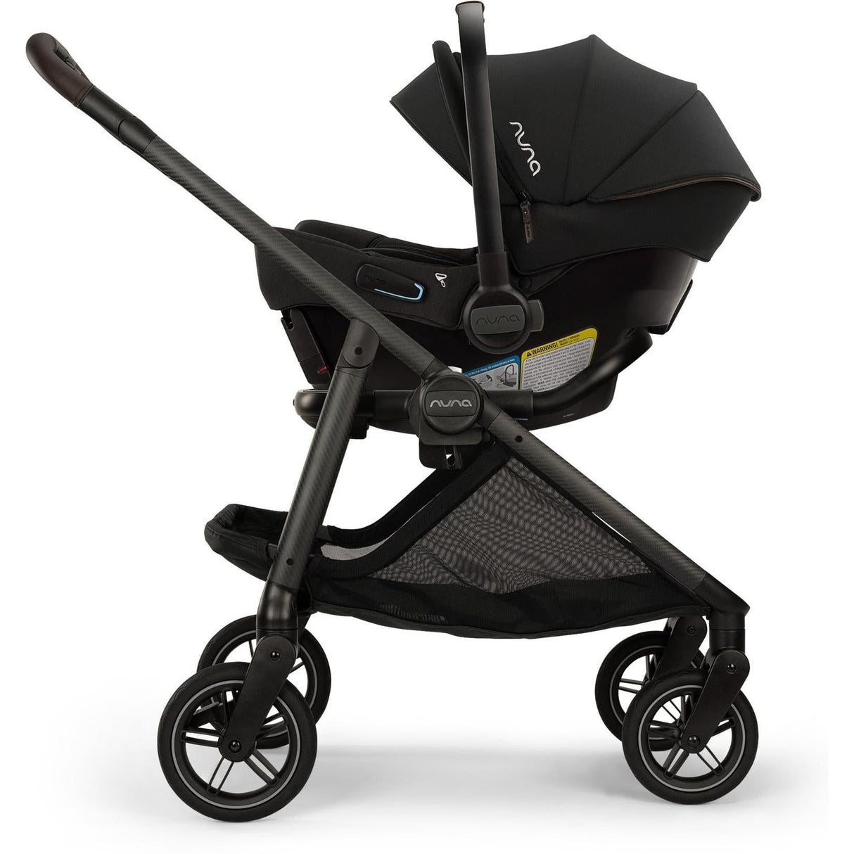 NUNA SWIV stroller + PIPA urbn car seat travel system