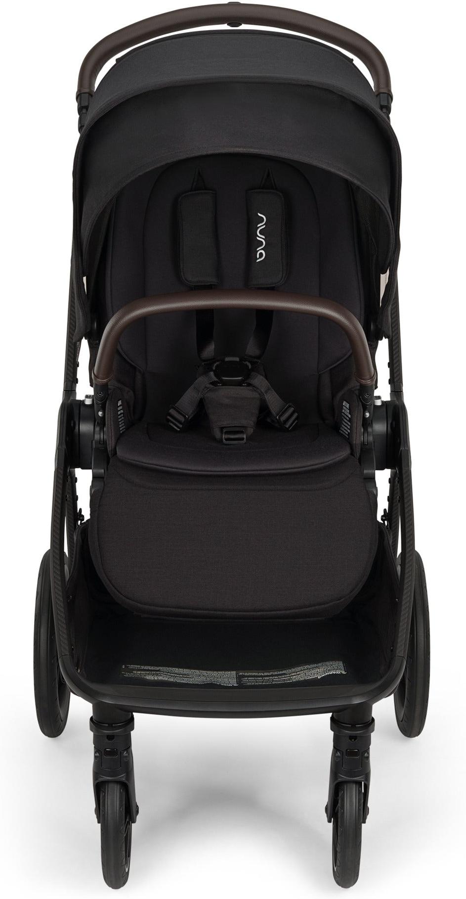 NUNA TRIV LX  stroller + Pipa URBN car seat Travel System | Caviar