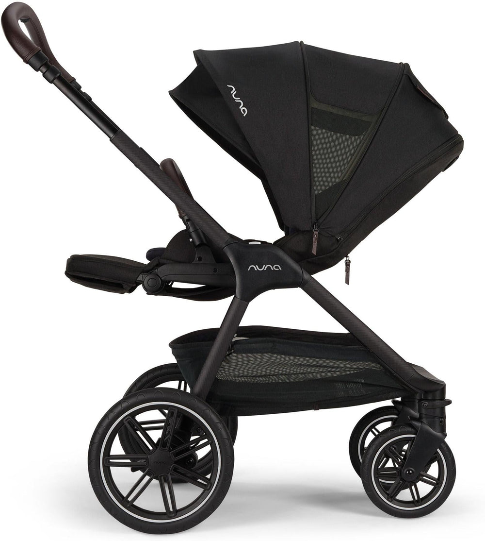 NUNA TRIV LX  stroller + Pipa URBN car seat Travel System | Caviar