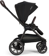 NUNA TRIV LX  stroller + Pipa URBN car seat Travel System | Caviar