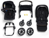 NUNA TRIV LX  stroller + Pipa URBN car seat Travel System | Caviar