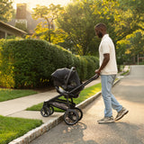 NUNA TRIV LX  stroller + Pipa URBN car seat Travel System | Caviar