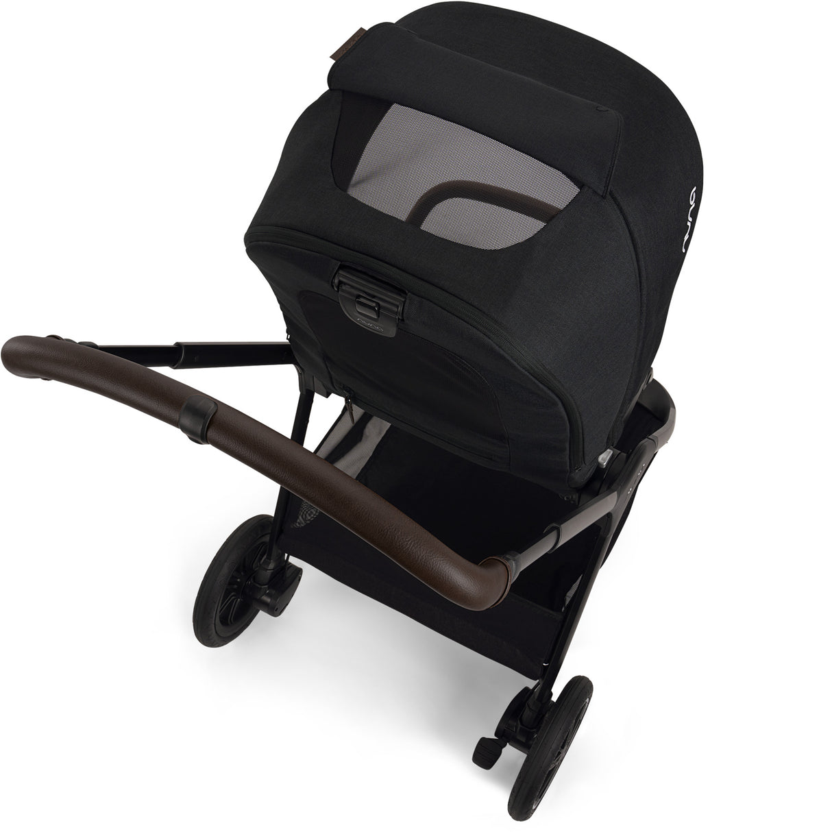 Nuna PIPA Urbn Car Seat + TRIV Next Stroller Travel System | Caviar Caviar (Chocolate) | preorder for May