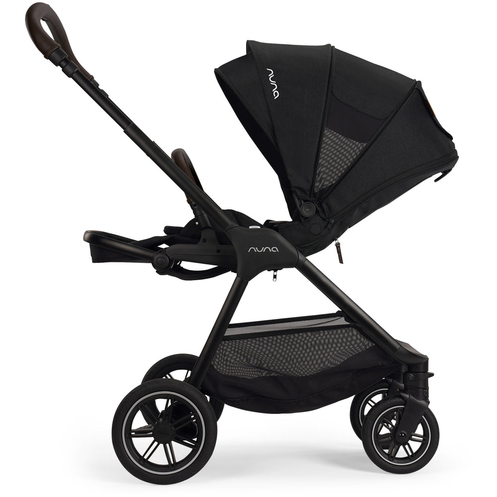 Nuna PIPA Urbn Car Seat + TRIV Next Stroller Travel System | Caviar Caviar (Chocolate) | preorder for May