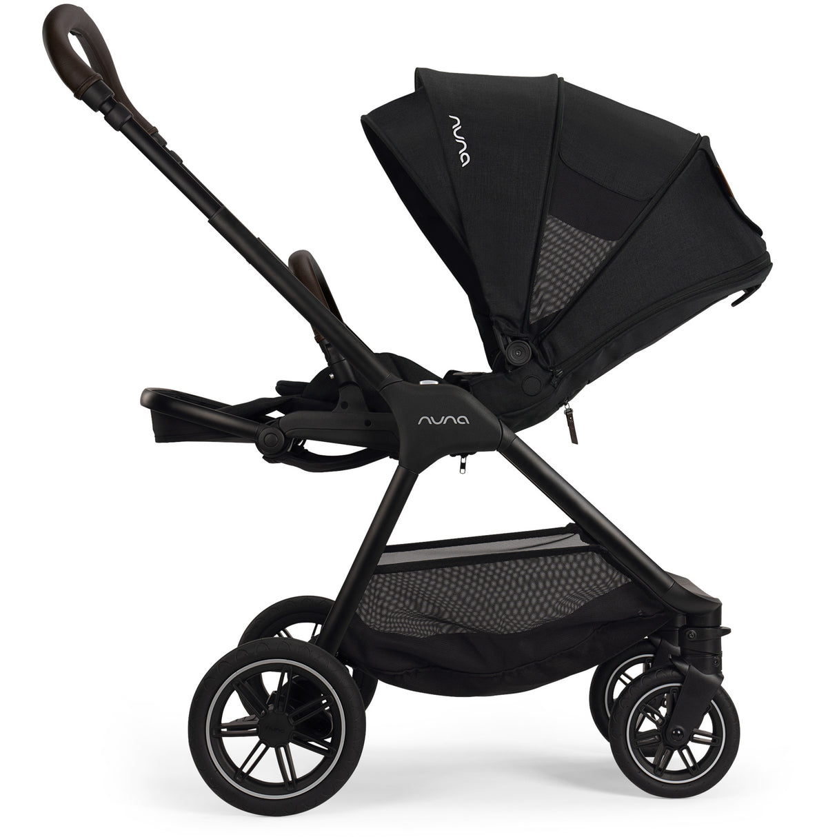 Nuna PIPA Urbn Car Seat + TRIV Next Stroller Travel System | Caviar Caviar (Chocolate) | preorder for May