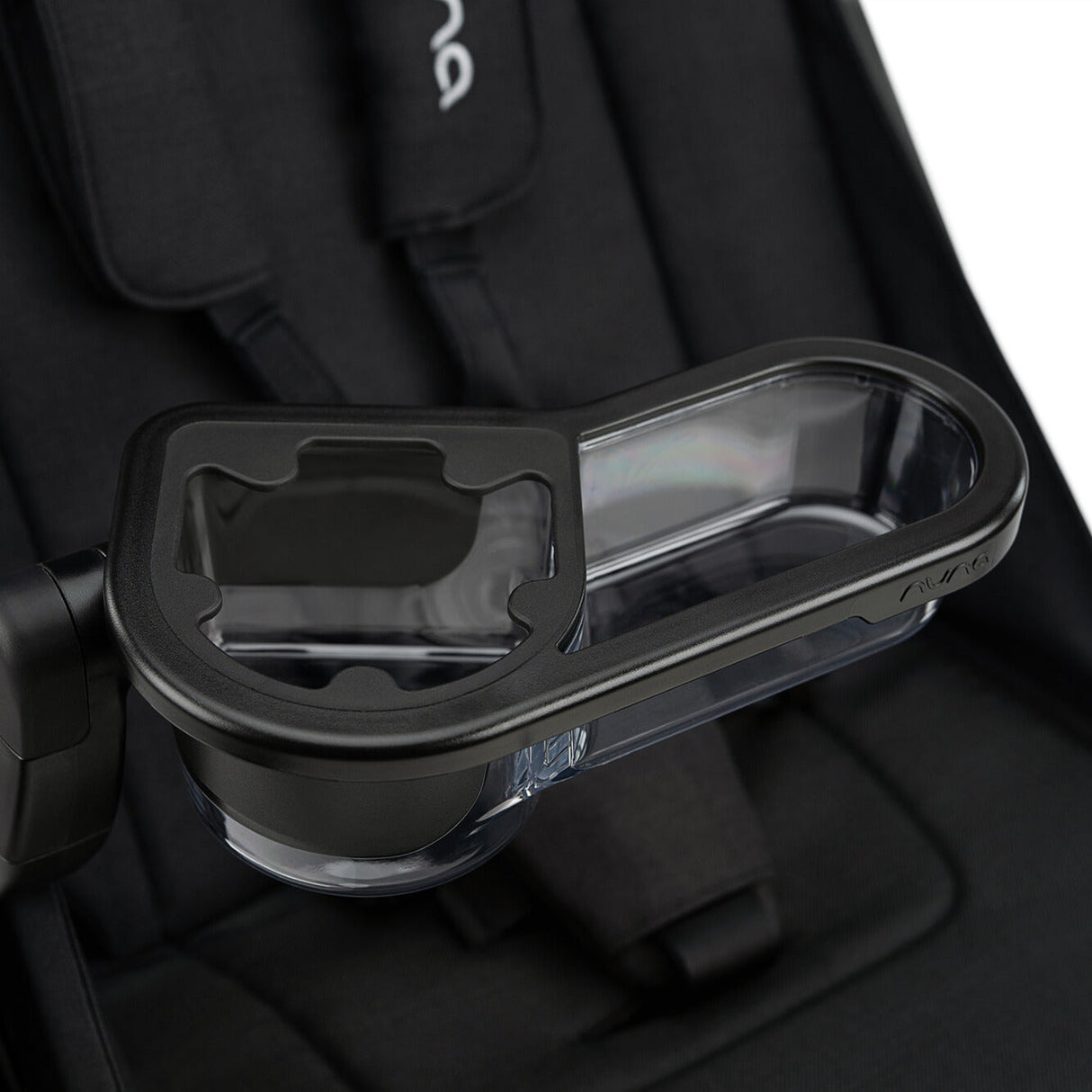 NUNA TRVL™ series stroller child tray | Caviar