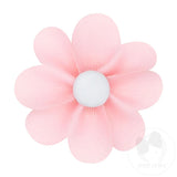 Wee Ones Grosgrain Petal Flower Hair Clip w/ Button Center