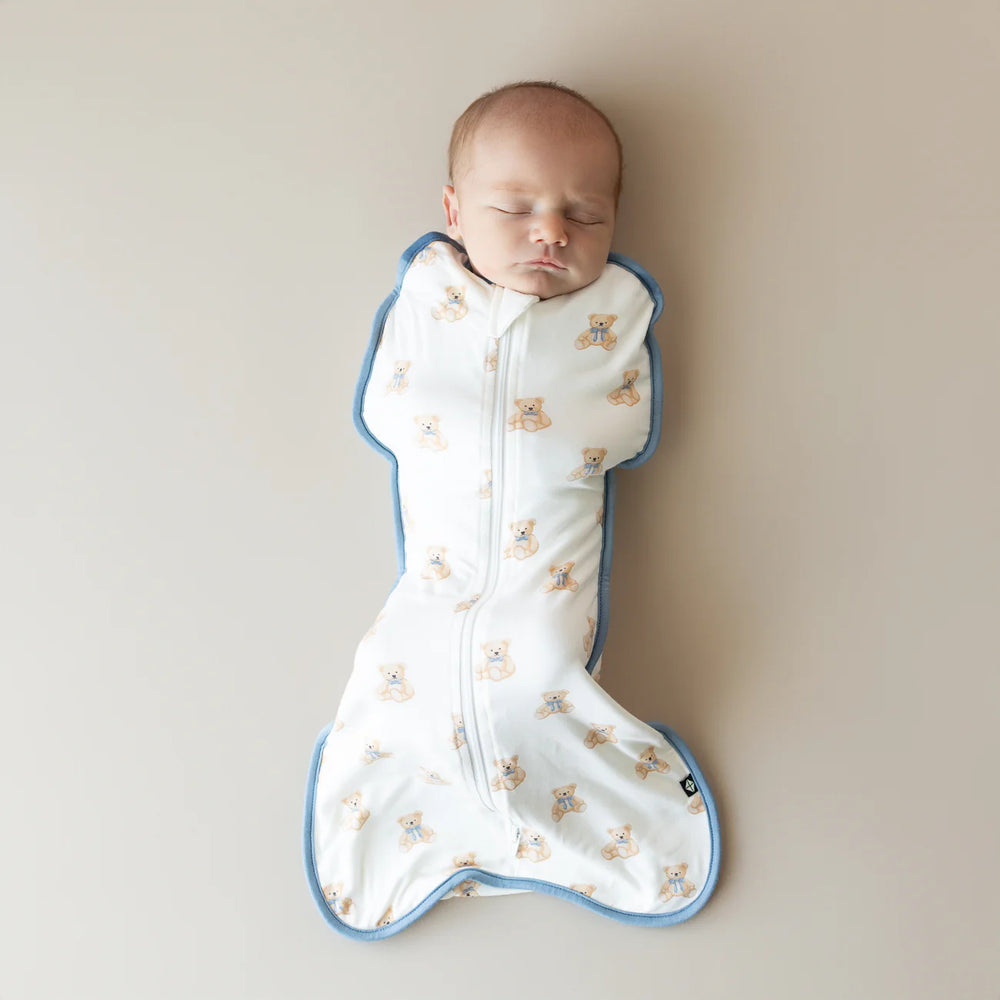 Kyte Baby Bamboo Swaddle Bag | 0.5 TOG Teddy Bear